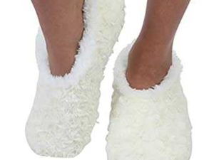 SNOOZIES – WOMAN – BED OF ROSES – WHITE