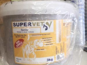 SuperVet 3KG Senior Dogfood