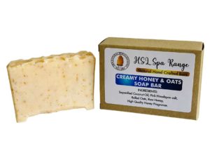 HSL Creamy Honey, Oats and Himalayan Salt Soap Bar