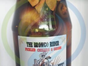 The Bronco Rider – Pickled Chilli and Onion Jar