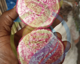 Pink and White Mozambique Sweet potatoes